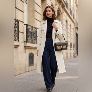 Black and Brown Coach Handbag